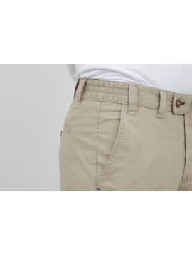 Pantalon Toile Corleone Taille 36 Femme - Occasion Très Bon état, Beige, Style Chino